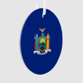 New York State Flag Design Ornament (Vorderseite)