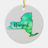 New York State Malerei Illustration Ornament (Vorne)