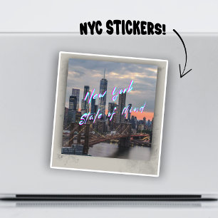 New York State of Mind Ästhetik Vinyl Aufkleber 