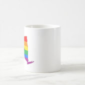 New York State Pride LGBTQ Progress Pride Kaffeetasse (Mittel)