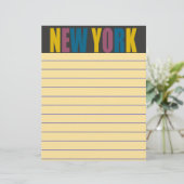 New York Stationery (Stehend Vorderseite)