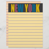 New York Stationery (Vorne/Hinten)