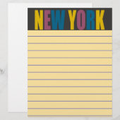 New York Stationery (Vorne/Hinten)