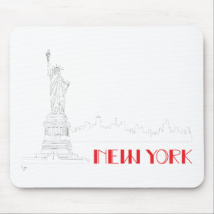 New York, Statue-der-Freiheit Cool Mousepad