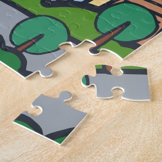 New York Statue of Liberty Puzzle (Seite)