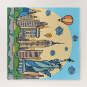 New York Statue of Liberty Puzzle (Horizontal)