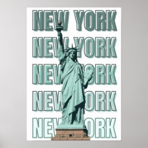 New York statue of liberty wall decor