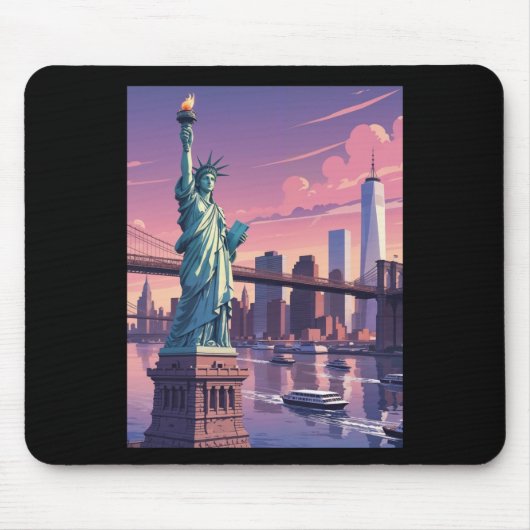 New York Sticker Mousepad (Vorne)