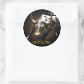 New York Stickers New York Bull Souvenir Stickers (Tasche)