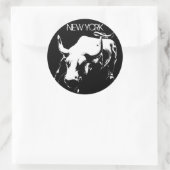 New York Stickers New York Bull Souvenir Stickers (Tasche)