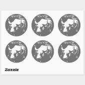 New York Stickers New York Bull Souvenir Stickers (Blatt)