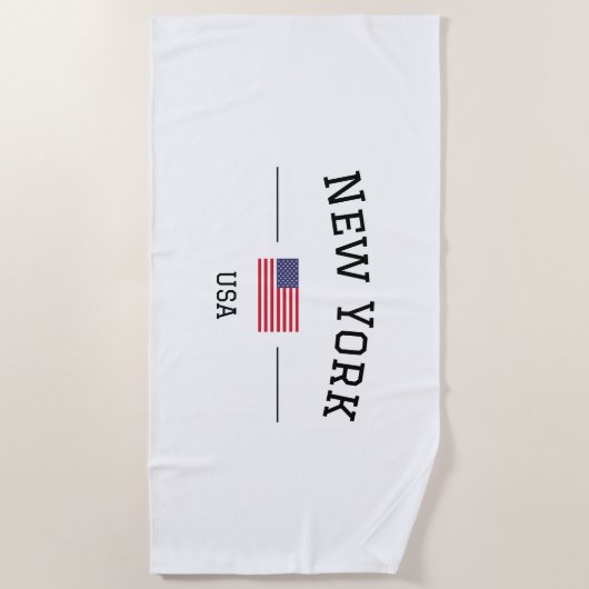 New York Strandtuch (Vorderseite)
