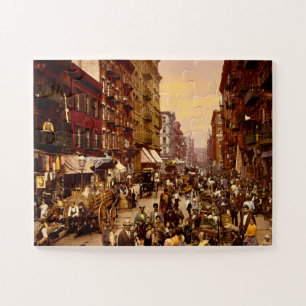 New York Straße 1890 Puzzle