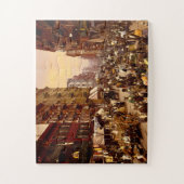 New York Street 1890 Puzzle (Vertikal)