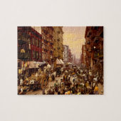 New York Street 1890 Puzzle (Horizontal)