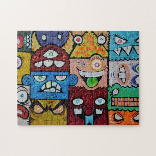 New York Street Art Mural Puzzle (Horizontal)