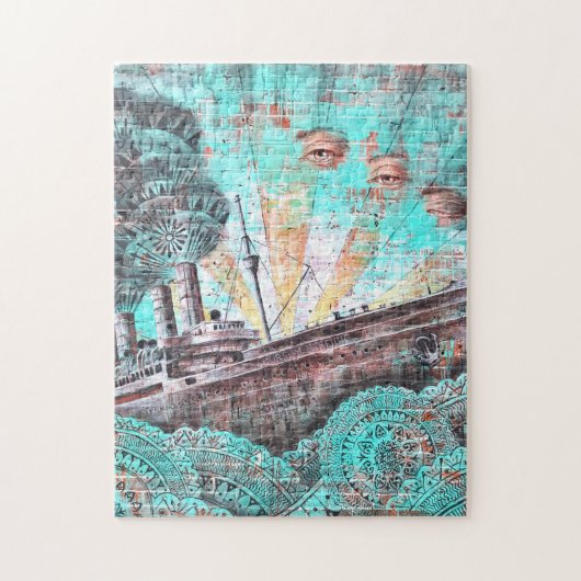 New York, Street Art Puzzle (Vertikal)