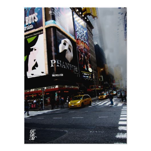 New York Street Fotodruck (Vorne)