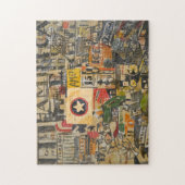 New York Street Scene | Joaquín Torres-García Puzzle (Vertikal)