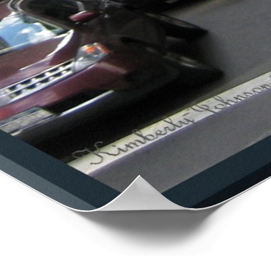 New York Street Scene Poster (Ecke)