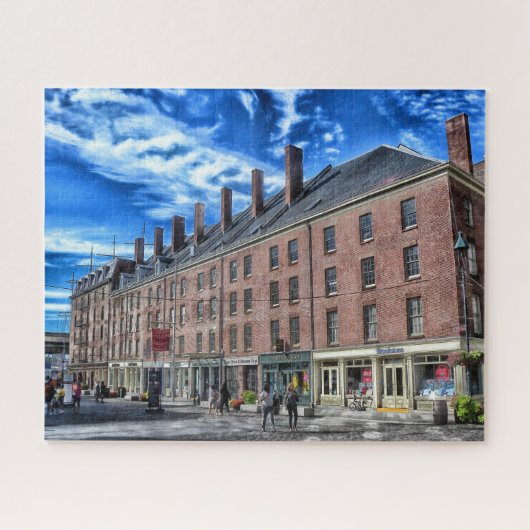 New York Street Views. Puzzle (Horizontal)