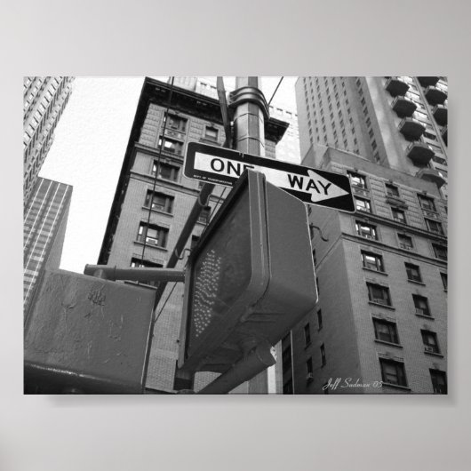 New York Streets Poster (Vorne)