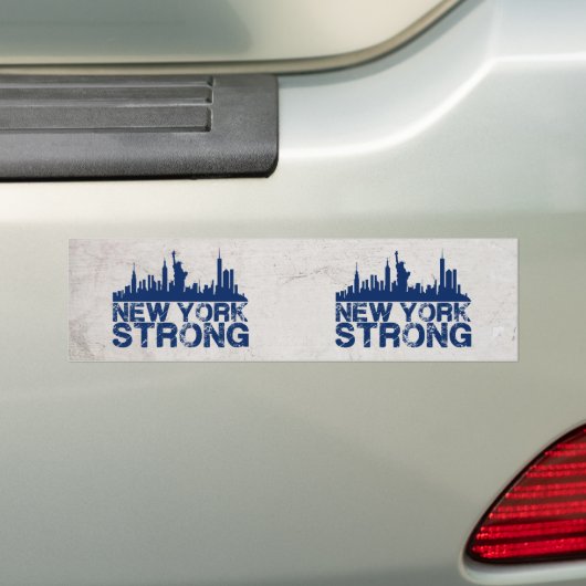 New York Strong Autoaufkleber (Auf Auto)