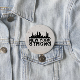 New York Strong Button