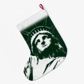 New York Strumpf New York Weihnachtszeit Strumpf Großer Weihnachtsstrumpf (Rückseite (Hängend))