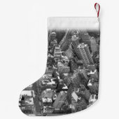 New York Strumpf New York Weihnachtszeit Strumpf Kleiner Weihnachtsstrumpf (Rückseite)