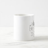 New York Stylized Skyline | Benutzerdefinierter Sl Kaffeetasse (Mittel)