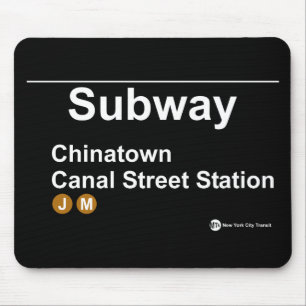 New York Subway Station Mousepad