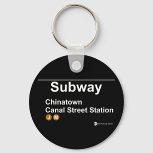 New York Subway Station Schlüsselanhänger