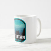 New York Summer Lake Ontario Kaffeetasse (VorderseiteRechts)