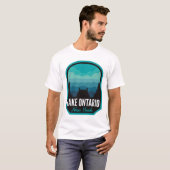 New York Summer Lake Ontario T-Shirt (Vorne ganz)