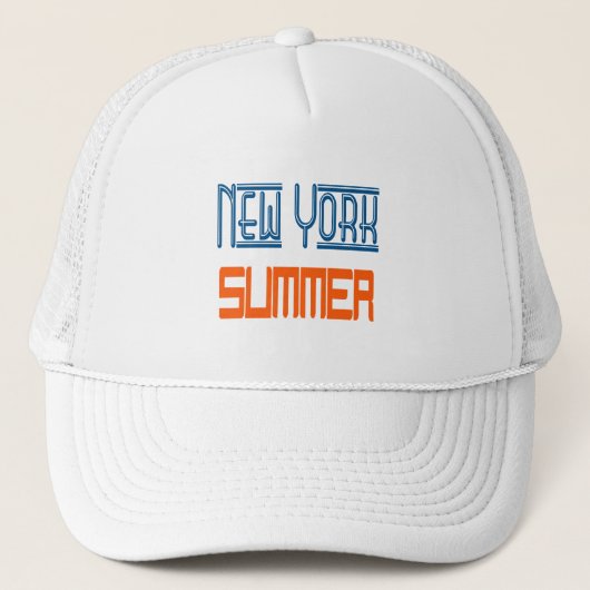 New York Summer Truckerkappe (Vorderseite)