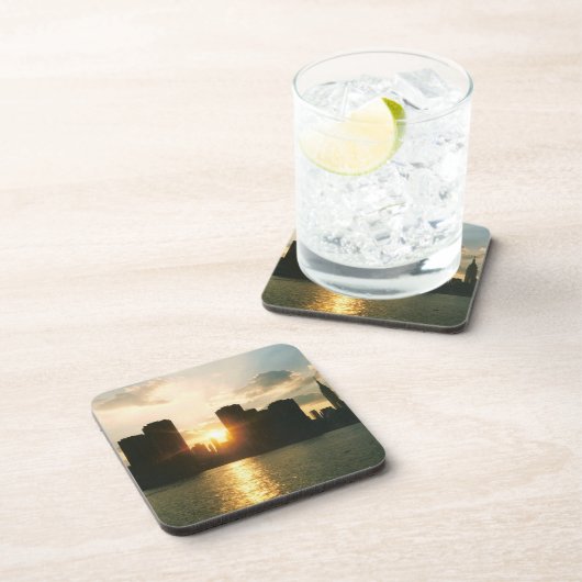 New York Sunset Getränkeuntersetzer (Rechte Seite)