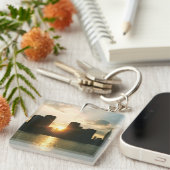 New York Sunset Schlüsselanhänger (Vorderseite rechts)