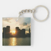 New York Sunset Schlüsselanhänger (Rückseite)