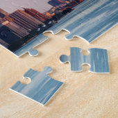 New York Sunset Skyline View of World Trade Center Puzzle (Seite)