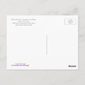 New York, Susquehanna und Western Postkarte (Rückseite)