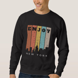 New York Sweatshirt genießen