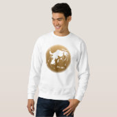 New York Sweatshirt NYC Bull Souvenir Shirt (Vorne ganz)
