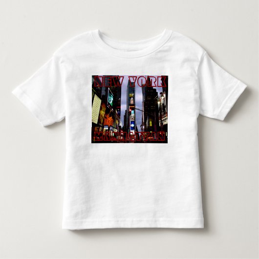 New York T - Shirt Custom Baby NY Souvenir Shirt (Vorderseite)