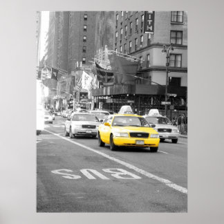 New York Taxi Poster