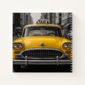 New York taxi Spiral Notebook Notizblock (Rückseite)