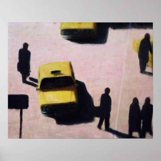 New York Taxis 1990 Poster (Vorne)