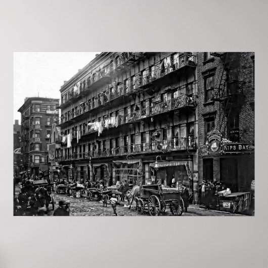 New York Tenement - 1912 Poster (Vorne)