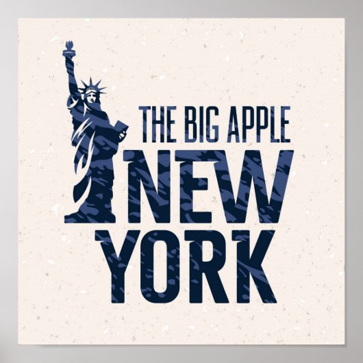 New York | The Big Apple Poster (Vorne)