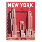 New York The City wonder Notizblock (Vorderseite)